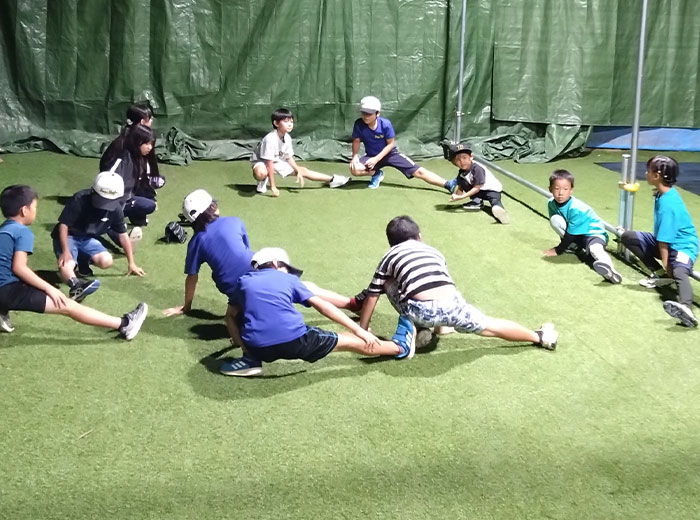 練習風景 シガヤンキッズ