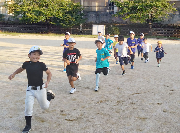 練習風景 シガヤンキッズ